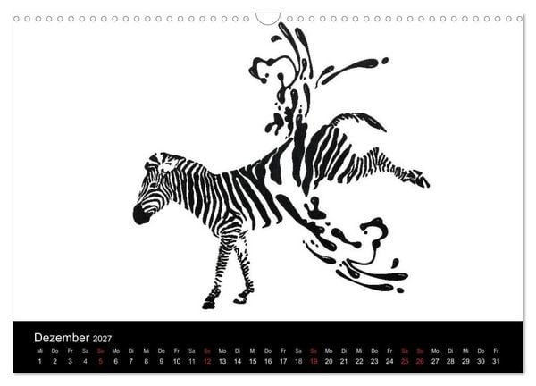Produktbild: Humorvolle PopArt - Kunstkalender von Claudia Elsner (Wandkalender 2027 DIN A3 quer), CALVENDO Monatskalender