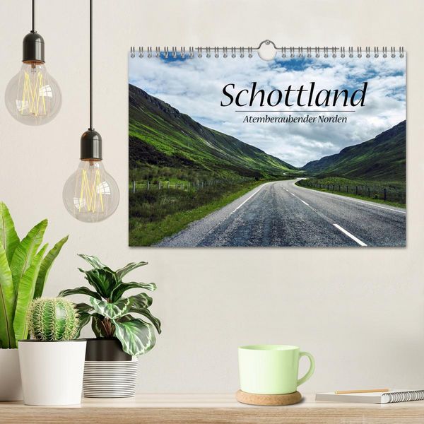 Produktbild: Schottland, Atemberaubender Norden (Wandkalender 2026 DIN A4 quer), CALVENDO Monatskalender