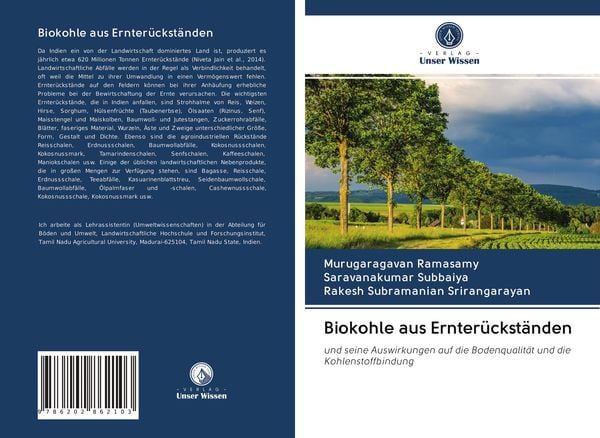 Produktbild: Biokohle aus Ernter&uuml;ckst&auml;nden
