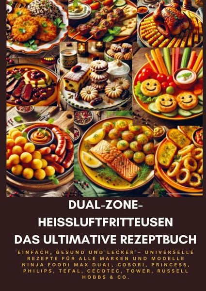 Produktbild: Dual-Zone-Hei&szlig;luftfritteusen: Das ultimative Rezeptbuch
