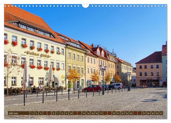 Produktbild: Kamenz - Kultur und Natur erleben und genie&szlig;en (Wandkalender 2026 DIN A3 quer), CALVENDO Monatskalender