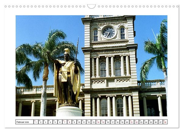 Produktbild: Hawaii - Sehnsuchtsinseln Oahu und Maui (Wandkalender 2026 DIN A3 quer), CALVENDO Monatskalender