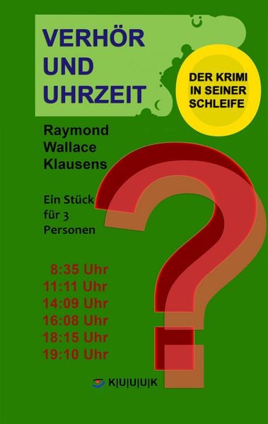 Produktbild: Verh&ouml;r und Uhrzeit. Der Krimi in seiner Schleife