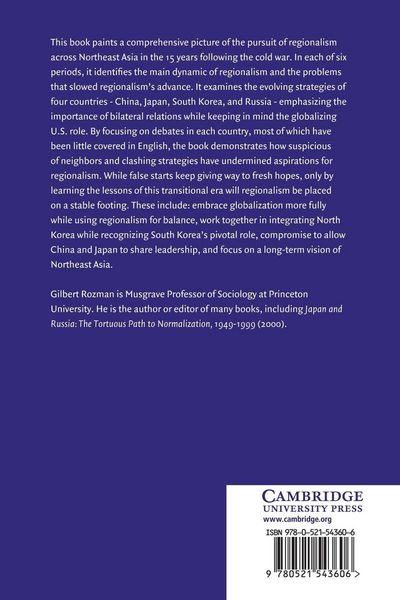 Produktbild: Northeast Asia's Stunted Regionalism