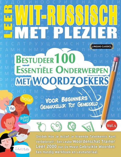 Produktbild: LEER WIT-RUSSISCH MET PLEZIER - VOOR BEGINNERS