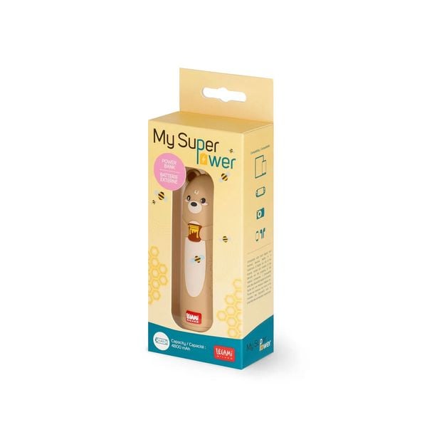 Produktbild: Legami Power Bank - 4800 mAh - Teddyb&auml;r
