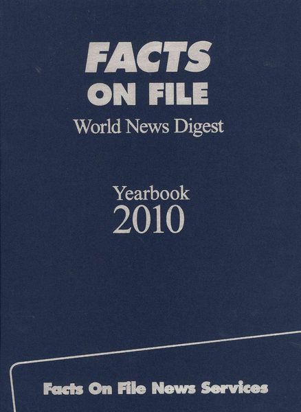 Produktbild: Facts on File World News Digest Yearbook, Volume 70: The Indexed Record of World Events