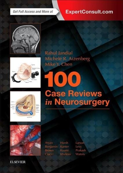 Produktbild: 100 Case Reviews in Neurosurgery