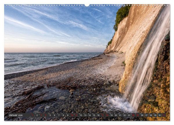 Produktbild: R&uuml;gen - Inseltraumblicke (hochwertiger Premium Wandkalender 2026 DIN A2 quer), Kunstdruck in Hochglanz