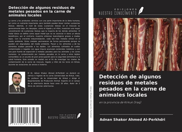 Produktbild: Detecci&oacute;n de algunos residuos de metales pesados en la carne de animales locales