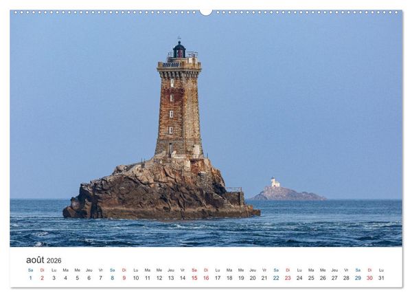 Produktbild: Cornouaille &Agrave; la d&eacute;couverte du Sud-Ouest de la Bretagne (Calendrier mural 2026 DIN A2 vertical), CALVENDO calendrier mensuel