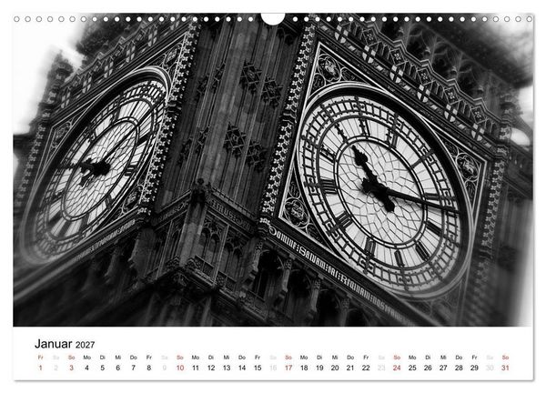 Produktbild: London (Wandkalender 2027 DIN A3 quer), CALVENDO Monatskalender