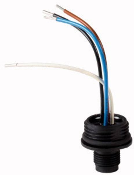 Produktbild: Eaton 266135 M12A Einbaustecker M12 250V IP66 1St.