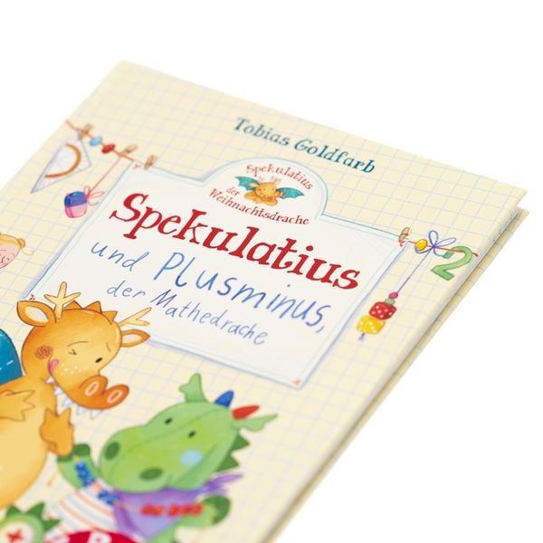 Produktbild: Spekulatius, der Weihnachtsdrache. Spekulatius und Plusminus, der Mathedrache