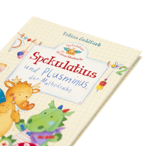 Produktbild: Spekulatius, der Weihnachtsdrache. Spekulatius und Plusminus, der Mathedrache