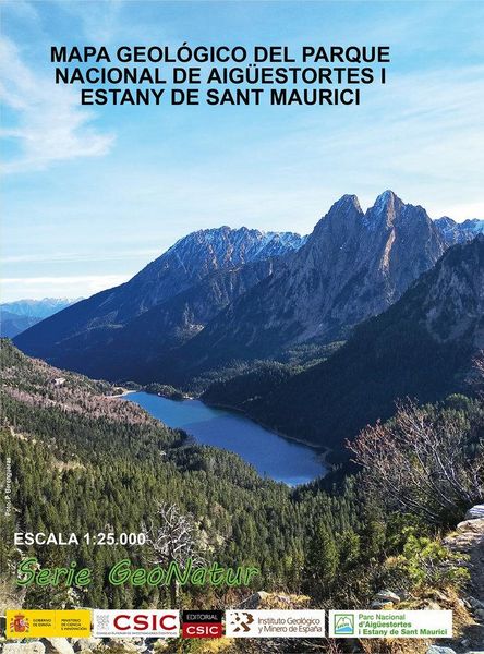 Produktbild: Mapa geol&oacute;gico del Parque Nacional de Aig&uuml;estortes i Estany de Sant Maurici escala 1:25000