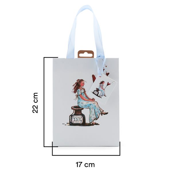 Produktbild: Geschenktasche Midi "Herzenspost"