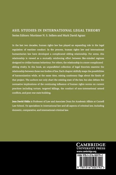 Produktbild: Theoretical Boundaries of Armed Conflict and Human Rights