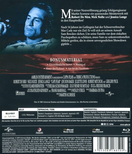 Produktbild: Kap der Angst (1991)