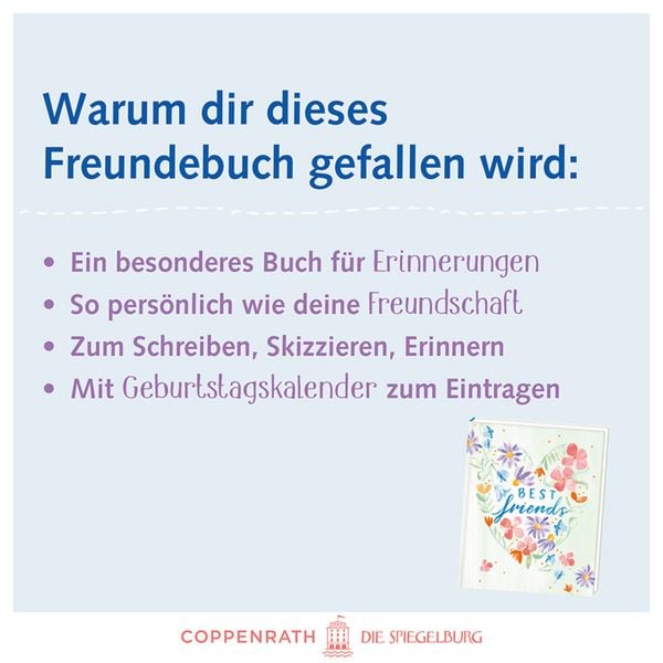 Produktbild: Freundebuch: Handlettering - Best friends