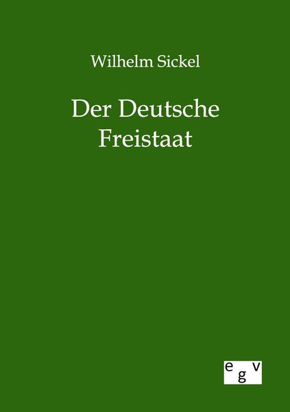 Produktbild: Der Deutsche Freistaat