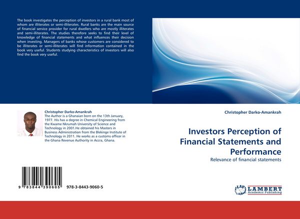 Produktbild: Investors Perception of Financial Statements and Performance