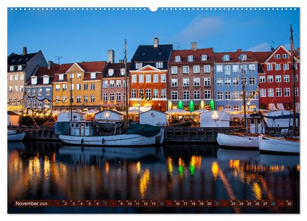 Produktbild: D&auml;nemark - J&uuml;tland & Kopenhagen, Impressionen aus dem hohen Norden (hochwertiger Premium Wandkalender 2026 DIN A2 quer), Kunstdruck in Hochglanz