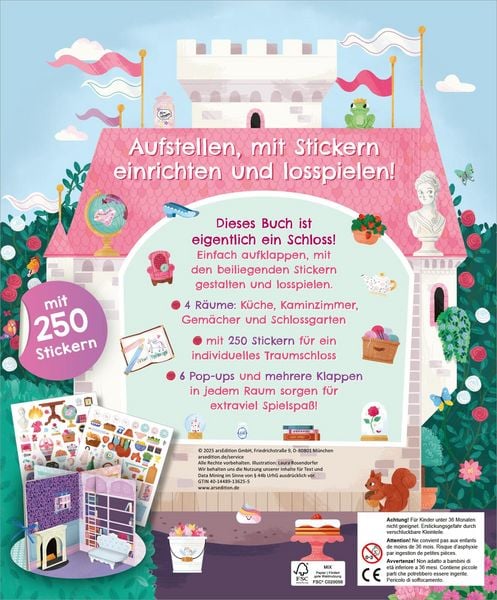 Produktbild: Mein gro&szlig;es Sticker-Spielschloss