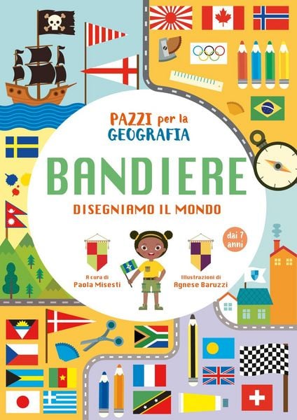 Produktbild: Pazzi per la geografia. Le bandiere