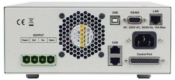 Produktbild: VOLTCRAFT VSPP-3060 Labornetzger&auml;t f&uuml;r Rackeinbau, einstellbar 0 - 600 V/DC 0 - 10A 3000W USB, LAN programmierbar, fernsteuerbar