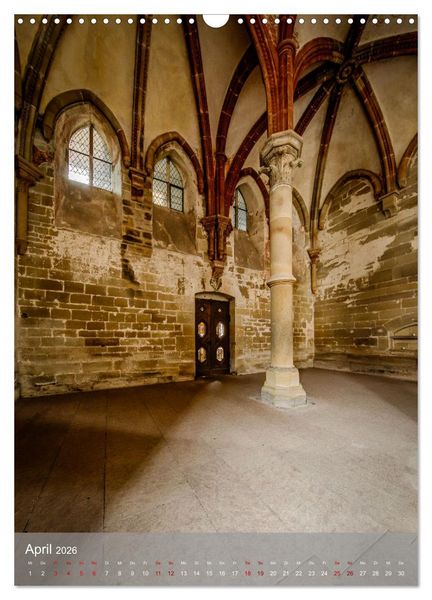 Produktbild: Kloster Maulbronn - Alte Mauern (Wandkalender 2026 DIN A3 hoch), CALVENDO Monatskalender