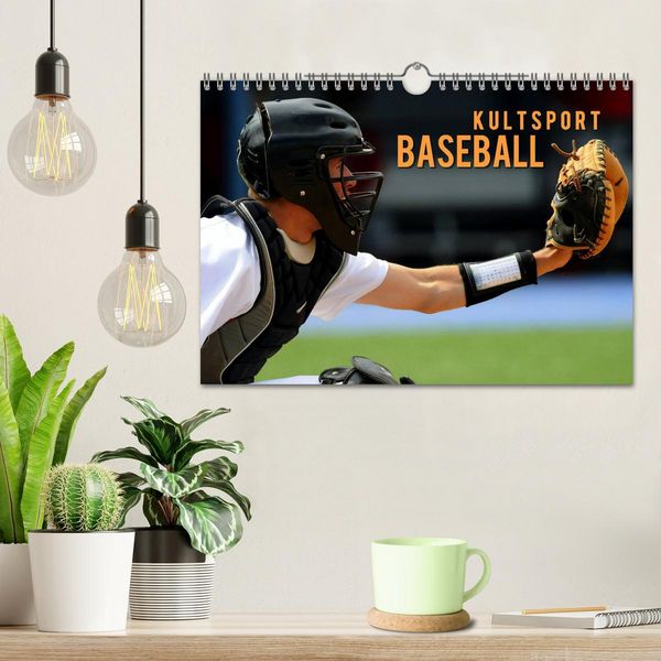 Produktbild: Kultsport Baseball (Wandkalender 2026 DIN A4 quer), CALVENDO Monatskalender