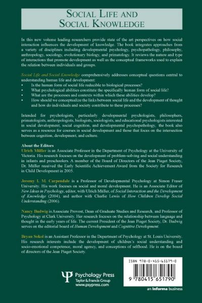 Produktbild: Social Life and Social Knowledge