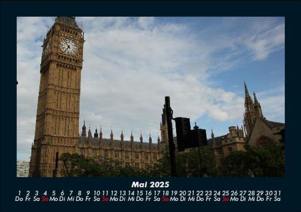 Produktbild: London - Impressionen 2025 Fotokalender DIN A5