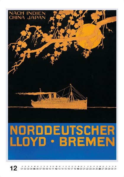 Produktbild: Historische Schiffsplakate 2027
