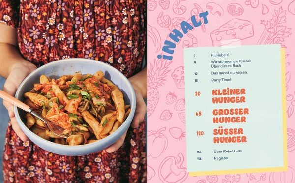 Produktbild: Rebel Girls - das Original. Cookbook for Rebel Girls