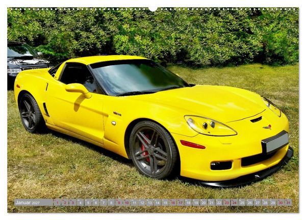 Produktbild: Muscle Cars, Geschwindigkeit und Leidenschaft (Wandkalender 2027 DIN A2 quer), CALVENDO Monatskalender