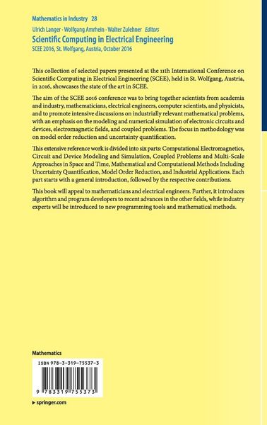 Produktbild: Scientific Computing in Electrical Engineering