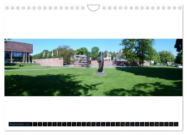 Produktbild: Bielefeld gibt es! Stadtpanoramen (Wandkalender 2026 DIN A4 quer), CALVENDO Monatskalender