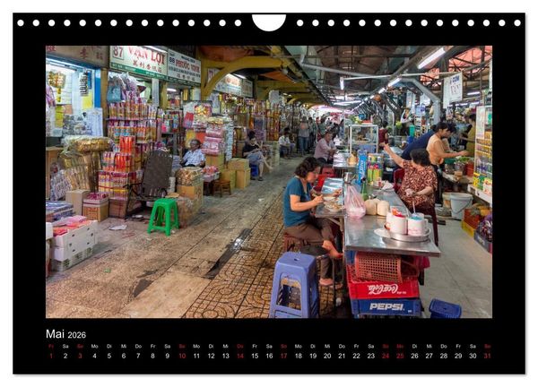 Produktbild: Unterwegs in Vietnam (Wandkalender 2026 DIN A4 quer), CALVENDO Monatskalender