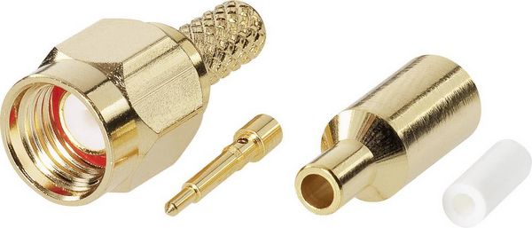 Produktbild: BKL Electronic 0409058 0409058 SMA-Steckverbinder Stecker, gerade 50Ω 1St.