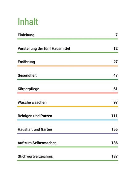 Fünf Hausmittel ersetzen eine Drogerie - 3. Auflage, aktualisierte, erweiterte Ausgabe