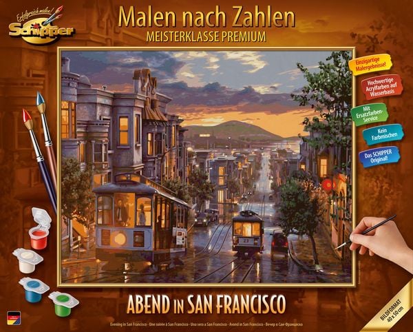 Produktbild: MNZ - Abendstimmung in San Francisco