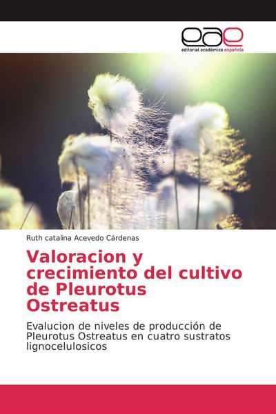 Produktbild: Valoracion y crecimiento del cultivo de Pleurotus Ostreatus