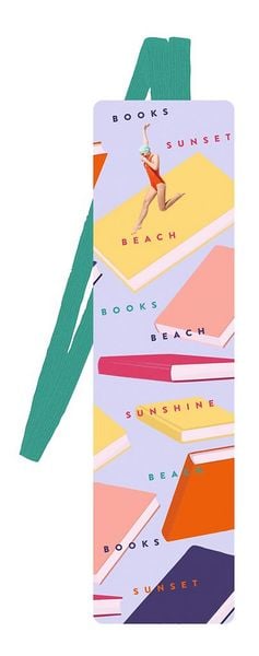 Produktbild: moses. libri_x Lesezeichen mit Band Sunset Reading