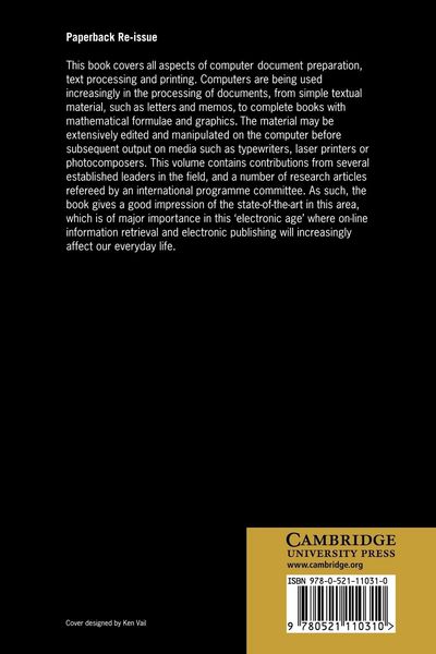 Produktbild: Text Processing and Document Manipulation