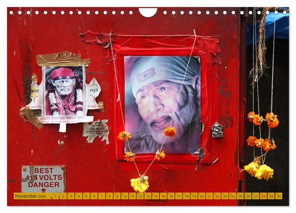 Produktbild: Indien - Hinduismus (Wandkalender 2026 DIN A4 quer), CALVENDO Monatskalender