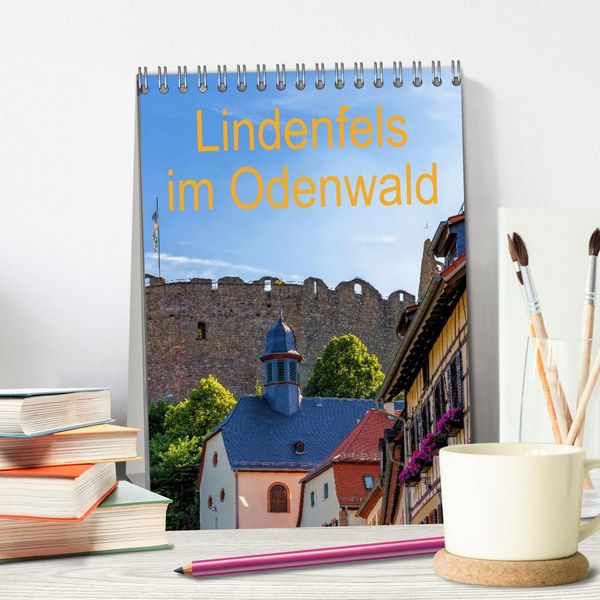 Produktbild: Lindenfels im Odenwald (Tischkalender 2027 DIN A5 hoch), CALVENDO Monatskalender