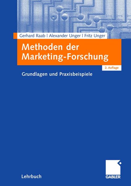 Produktbild: Methoden der Marketing-Forschung