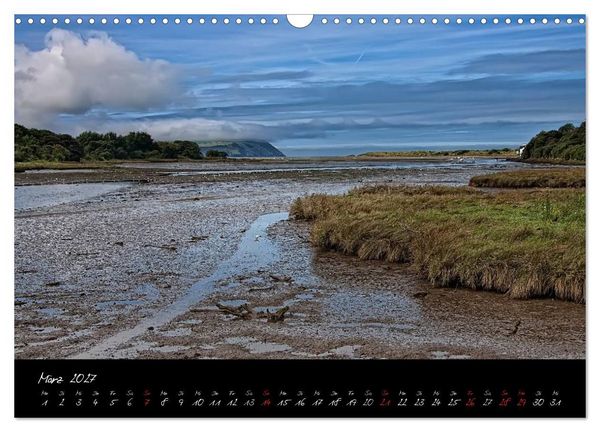 Produktbild: Wales - Pembrokeshire Coast Path (Wandkalender 2027 DIN A3 quer), CALVENDO Monatskalender